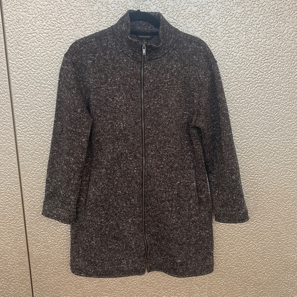 Banana Republic Sweater Coat Size Medium Petite